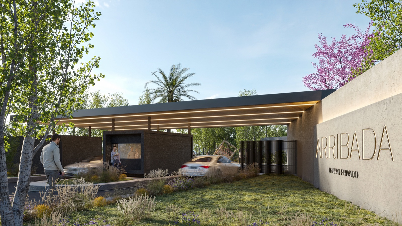 Render exterior de Arribada