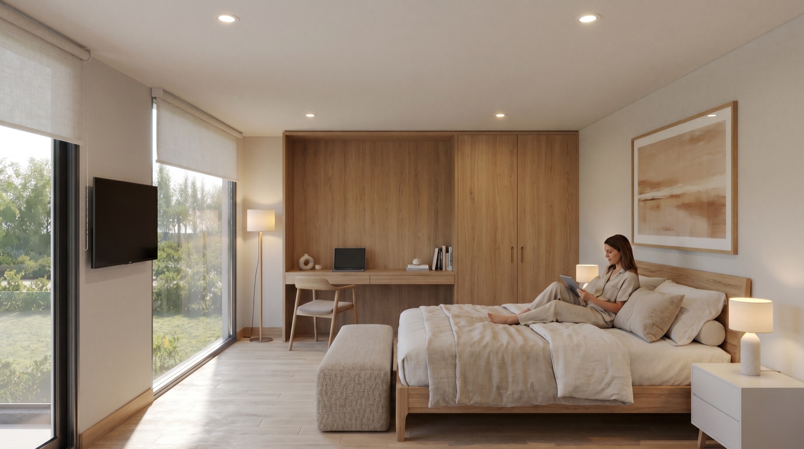 Render exterior de Arribada